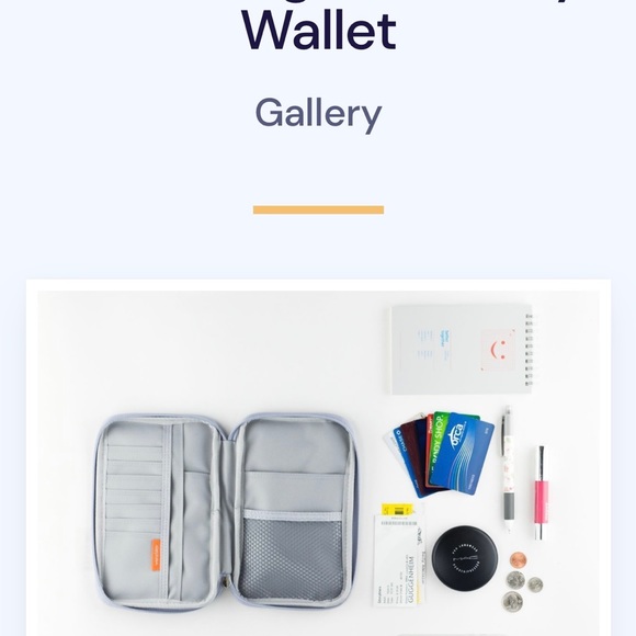 Travel wallet - Picture 4 of 7